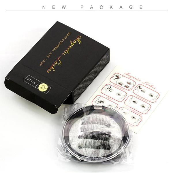 MAGLASH | MAGNETIC EYE LASHES | PAIR OF 2 LASHES (8 LASHES)