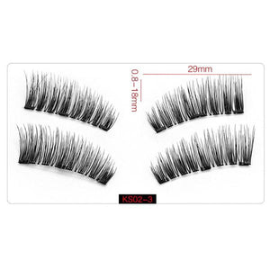 MAGLASH | MAGNETIC EYE LASHES | PAIR OF 2 LASHES (8 LASHES)